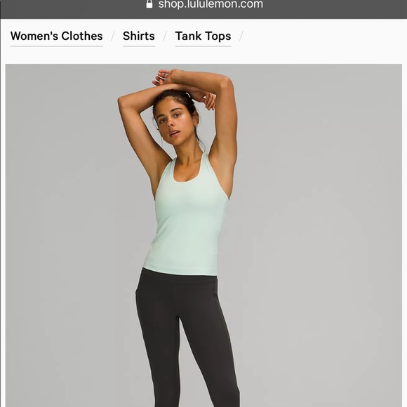 Tank top lulu lemon
